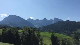 Blick in die Wägitalerberge