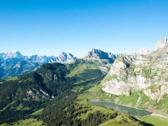 Oberblegisee Luftaufnahme