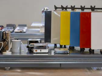 Heating stove "Butterfly" in 6 colours