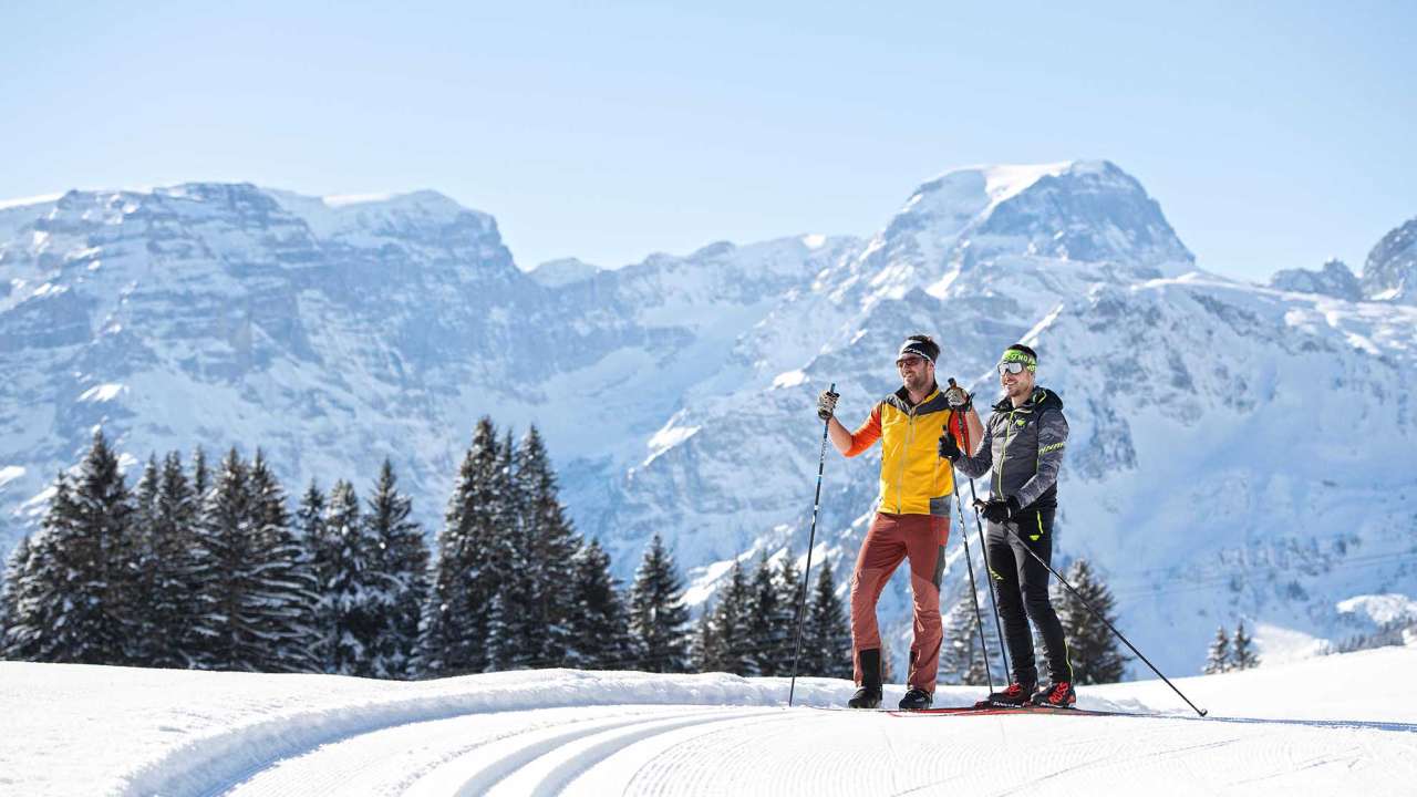 Panoramaloipen Braunwald - Langlauf