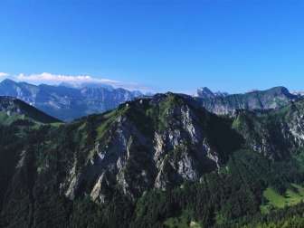 View towards the south