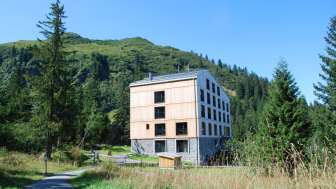 Exterior view summer