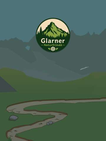 Glarner Naturfründe Badge als Website Hintergrund
