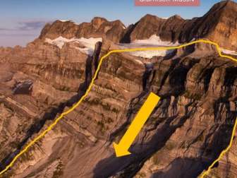 a huge rock mass broke off from the Glärnisch massif