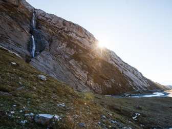 Wasserfall Segnesboden