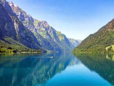 Der Klöntalersee im Sommer