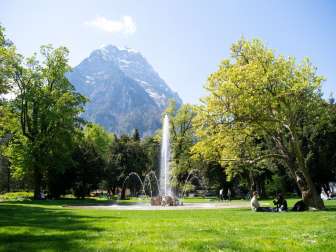 The Volksgarten in Glarus