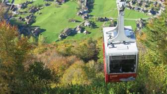 Aerial cable car Matt-Weissenberge