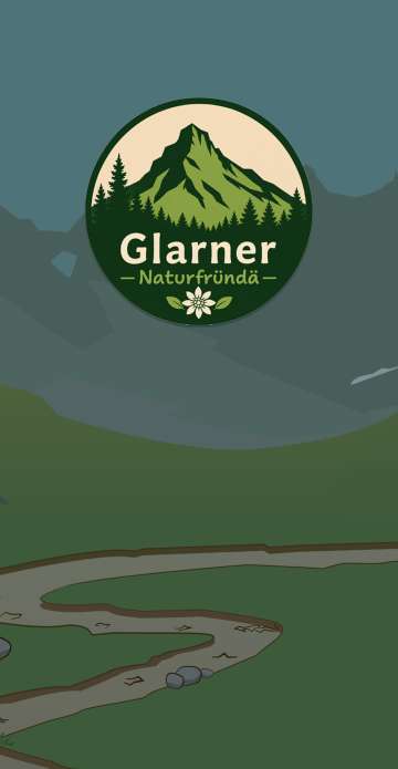 Glarner Naturfründe Badge als Website Hintergrund