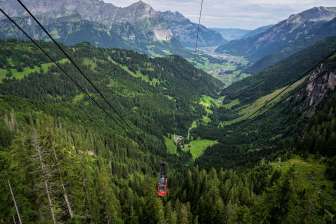 Cable car from Kies to Mettmen