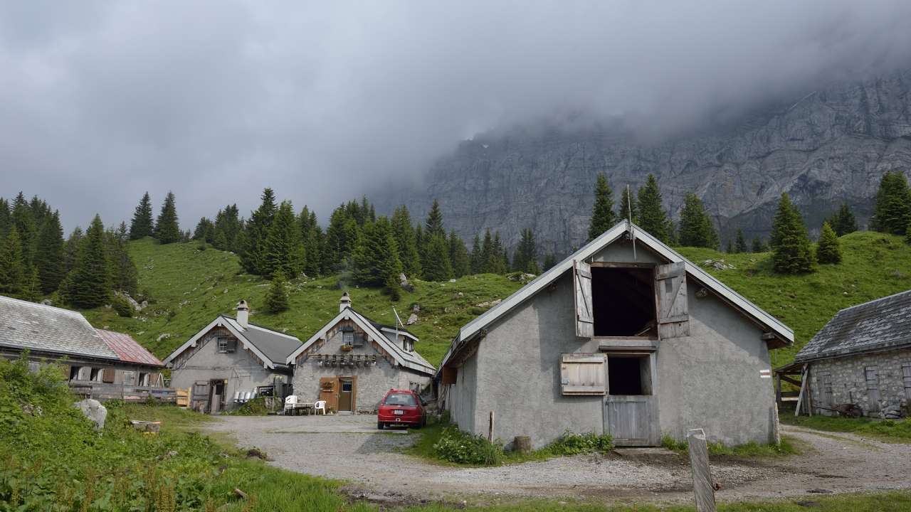 Käsepass Alp Obersee-Rauti