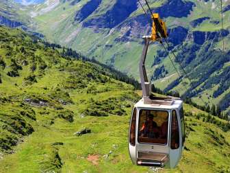 Seilbahn Urnerboden–Fisetengrat.