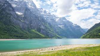 Klöntalersee in June