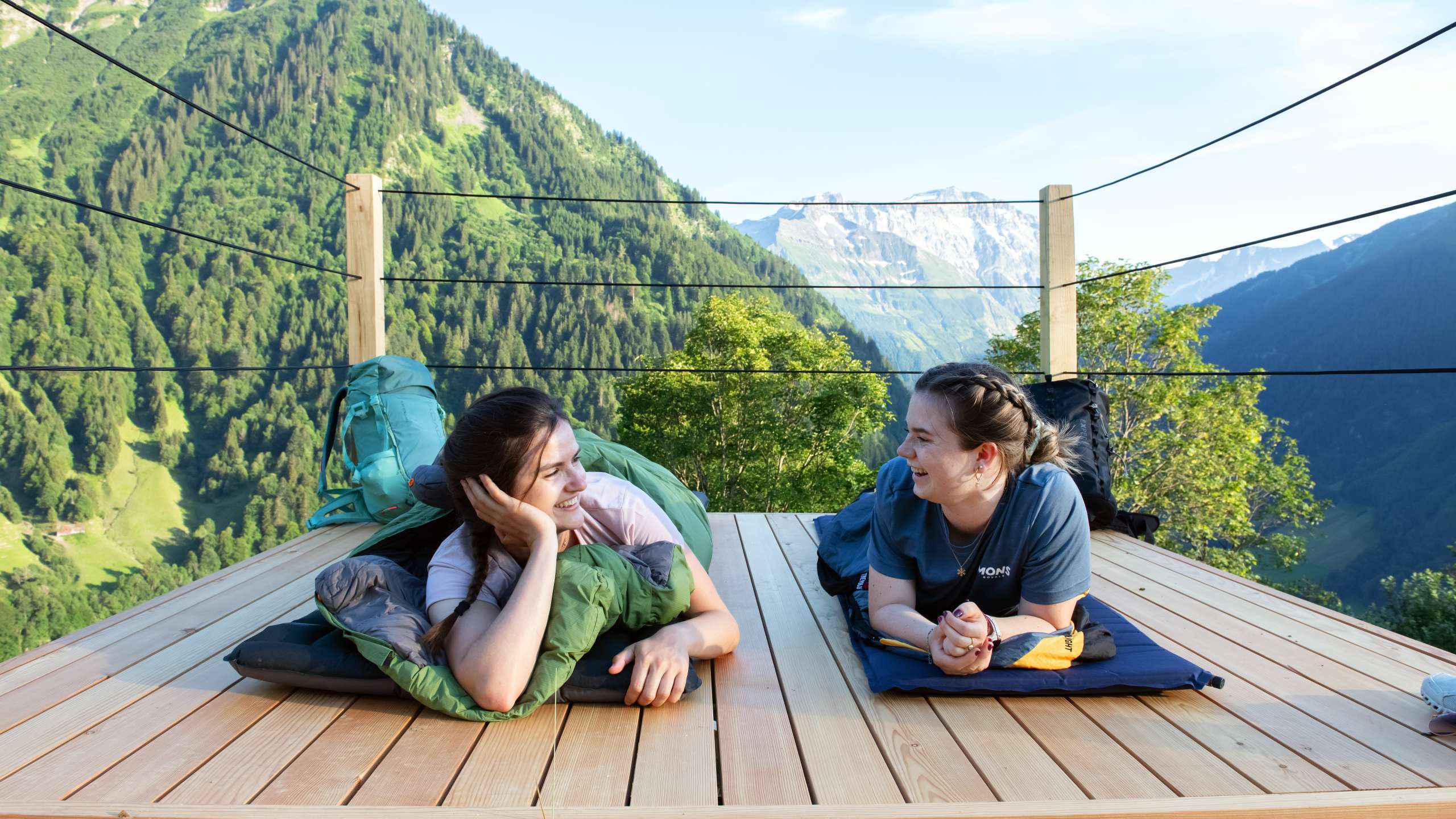 Übernachten unter dem Sternehimmel