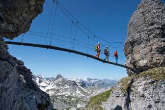 Klettersteig über den Vorder-, Mittler- und Hintereggstock