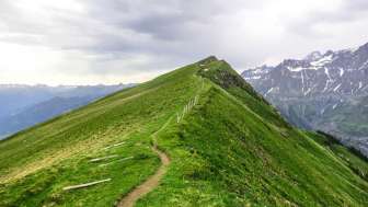Route towards Chamerstock